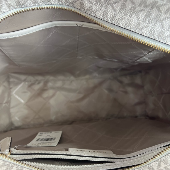 NWT Michael Michael Kors Sinclair Large East/West Smokey Rose Tote - Picture 7 of 9